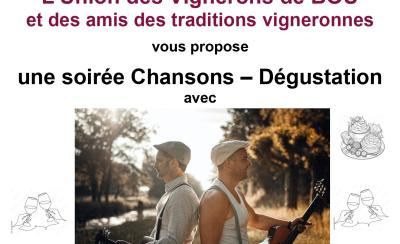 Soirée Chansons et Dégustation