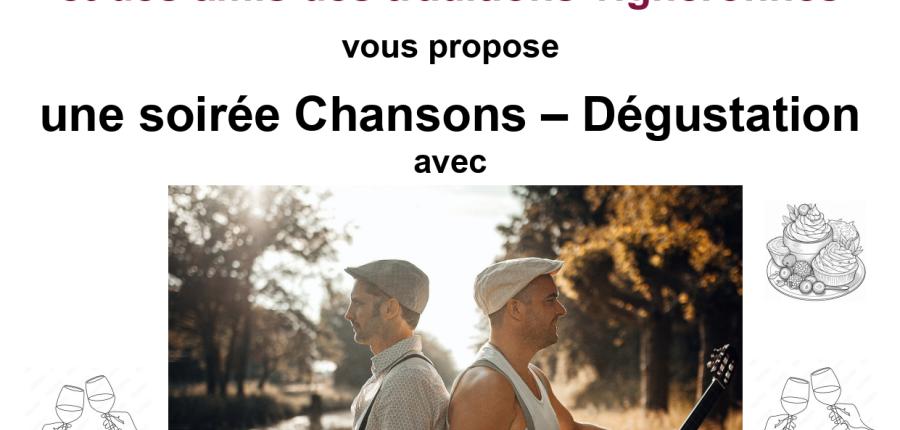 Soirée Chansons et Dégustation