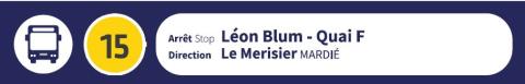 LIGNE 15 - LE MERISIER